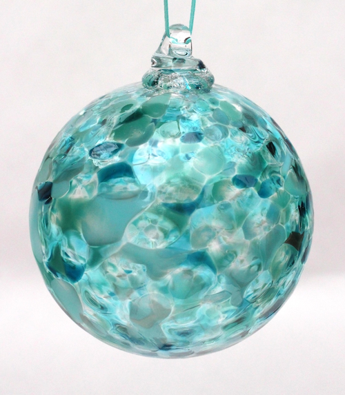 Click to view detail for DB-962 Ornament - Teal Optic $37